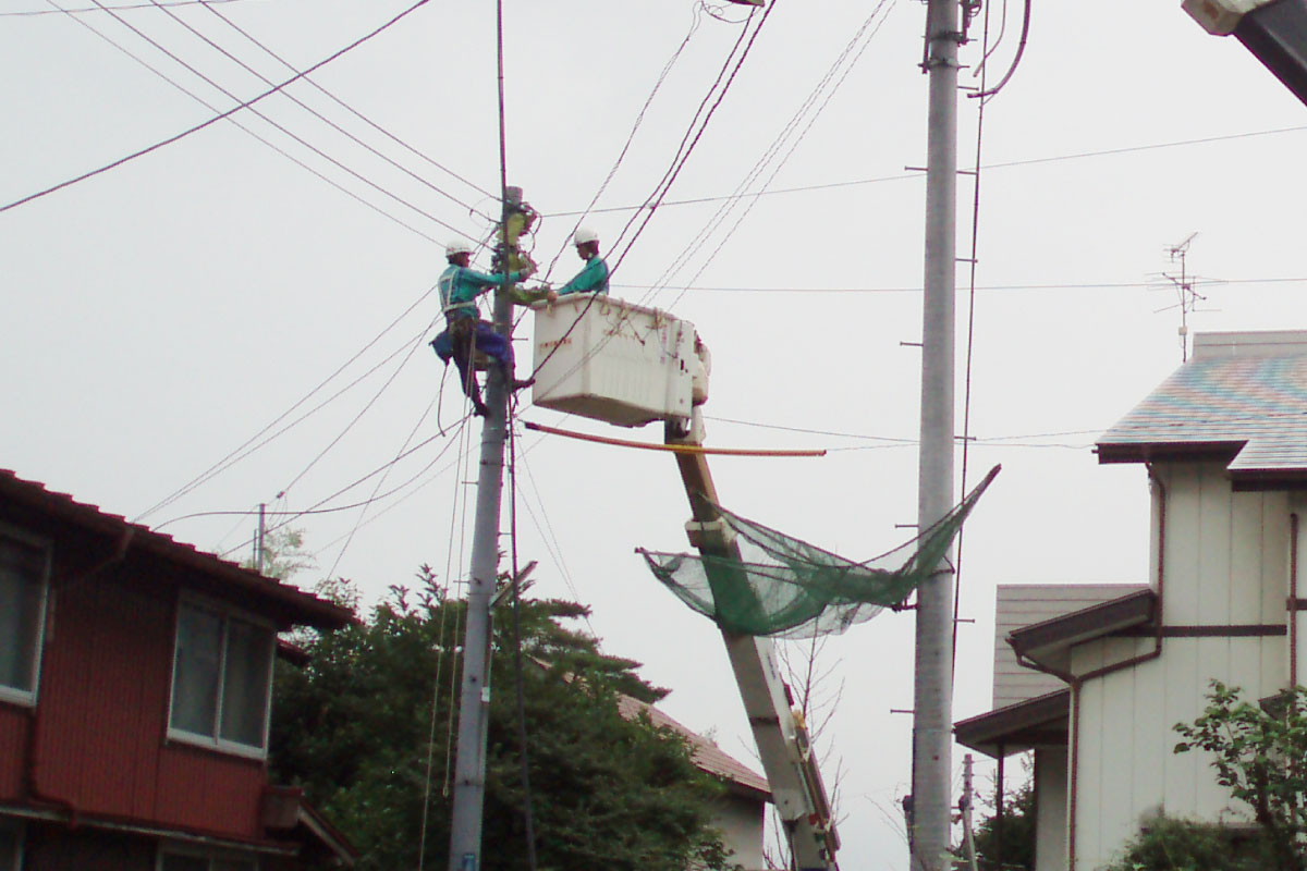 東北電力ネットワーク配電設備工事